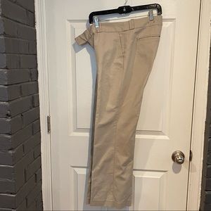 Khaki suit pants